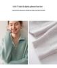 2025 Autumn/Winter Thick Double Zipper Cashmere Knit Cardigan for Women - High Collar Ribbed Long Sleeve Outerwear
