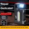 Multifunctional LED Work Light Rechargeable Flashlight Outdoor Torch Portable Pocket Light Magnetic Repair Lamp Ajustable Angle