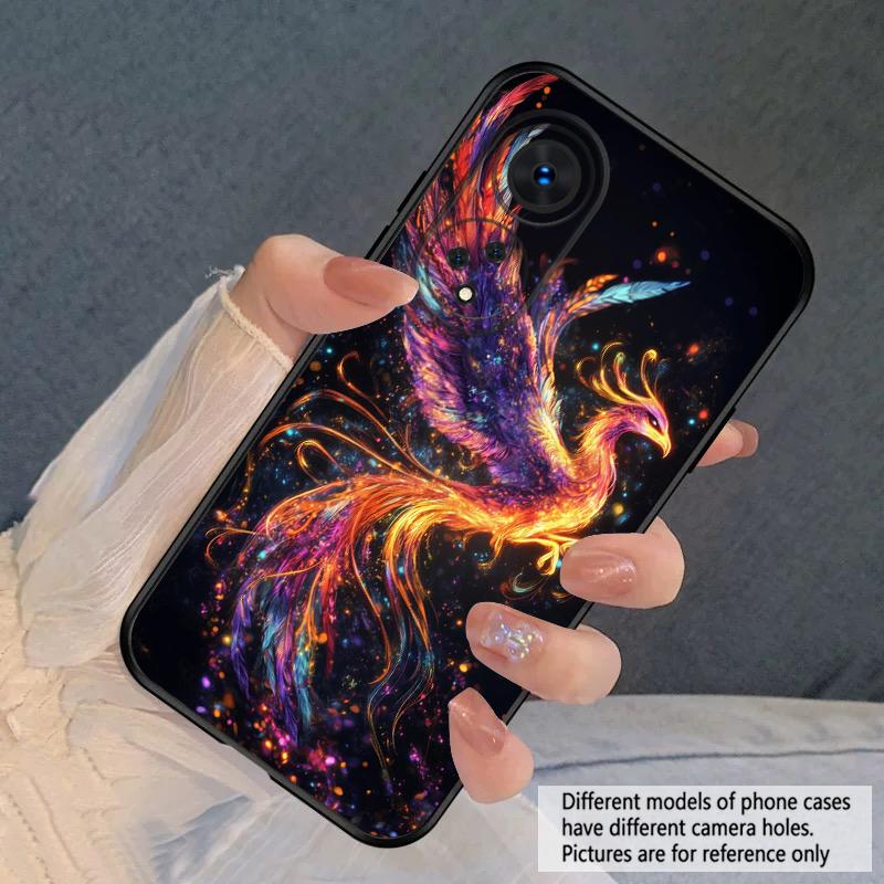 Cartoon Phoenix For Oppo A98 54s 17 96 40 60 80 58 79 74 Reno 10 4Z 5G 5 Lite Find X 2 3 8 Pro 13 12 silicone soft phone case