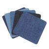 25PCS Blue Cloth Patches Denim Sewing Patches Decoration Set Repair Patches  Home Use
