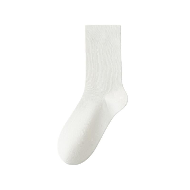 Pure Cotton Women's Sweat-absorbing Women's Socks, Postpartum Socks, White Pile Socks, Summer Thin Women's Socks