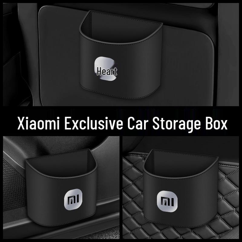 Compatible with Xiaomi SU7/SU7 Ultra: Car Trash Can, Interior Storage Bin, Decorative Accessory