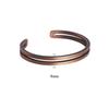 Bracciale in Metallo Fatto a Mano in Rame Puro Rustico Vintage Punk Unisex Bracciale a Manetta Intagliato Fatto a Mano Gioielli Fatti a Mano Uomo Donna Regalo