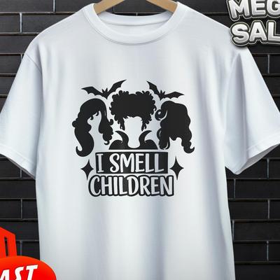 Sanderson Schwestern T-Shirt, Hocus Pocus Halloween Hexen Tee, Lustiges Damen Grafikshirt, Salem Kostüm und Familien Outfit Geschenk