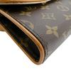 LOUIS VUITTON Monogram Florentine Waist bag Pochette Monogram canvas Brown Used