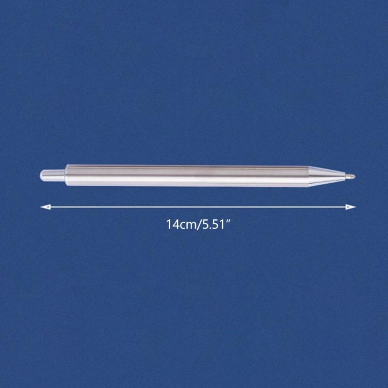 6Pieces Retractable Ballpoint Pen Office Writing Pen Signature Pen Smooth To Write Guest Sign In Pen for Hotel Reception