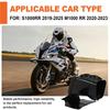 A28G-Motorcycle Ram Air Intake Cover Tube Duct Fairing Parts For BMW S1000RR -2025 M1000 RR -