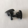 2Pcs Plastic Car Auto Window Windshield Washer Sprayer Nozzle Black Universal Replacement Sprinkler Nozzle Car Accessories