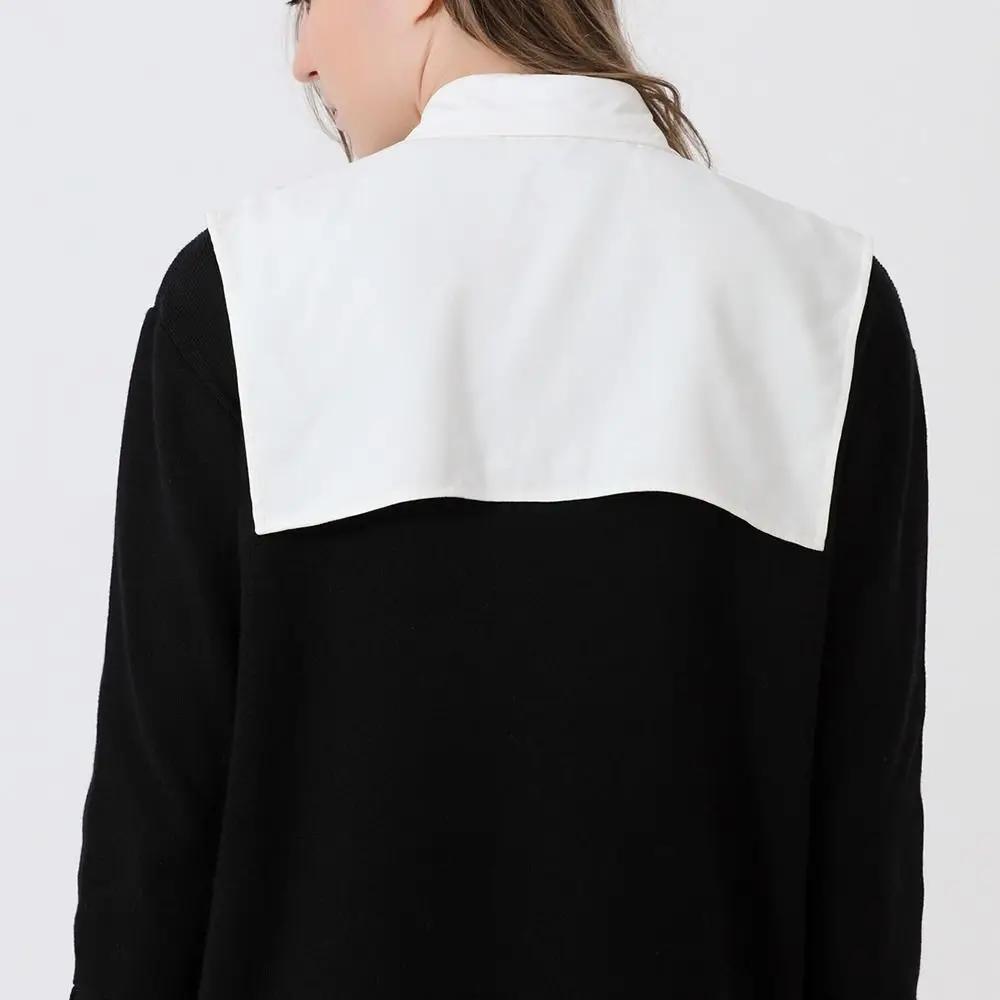 New Lapel Fake Collar Vintage Detachable Shirt Collar for Women Blouse Sweater False Collar Lapel Top Neckwear Ties