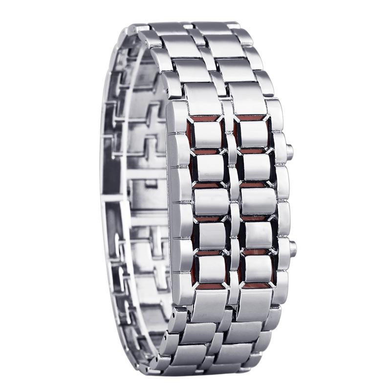 Lava LED Digital Couple Bracelet Watch - Creative Fashion Hot Sale