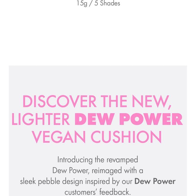 AMUSE Dew Power Vegan Cushion Refill Only - 4 Colors