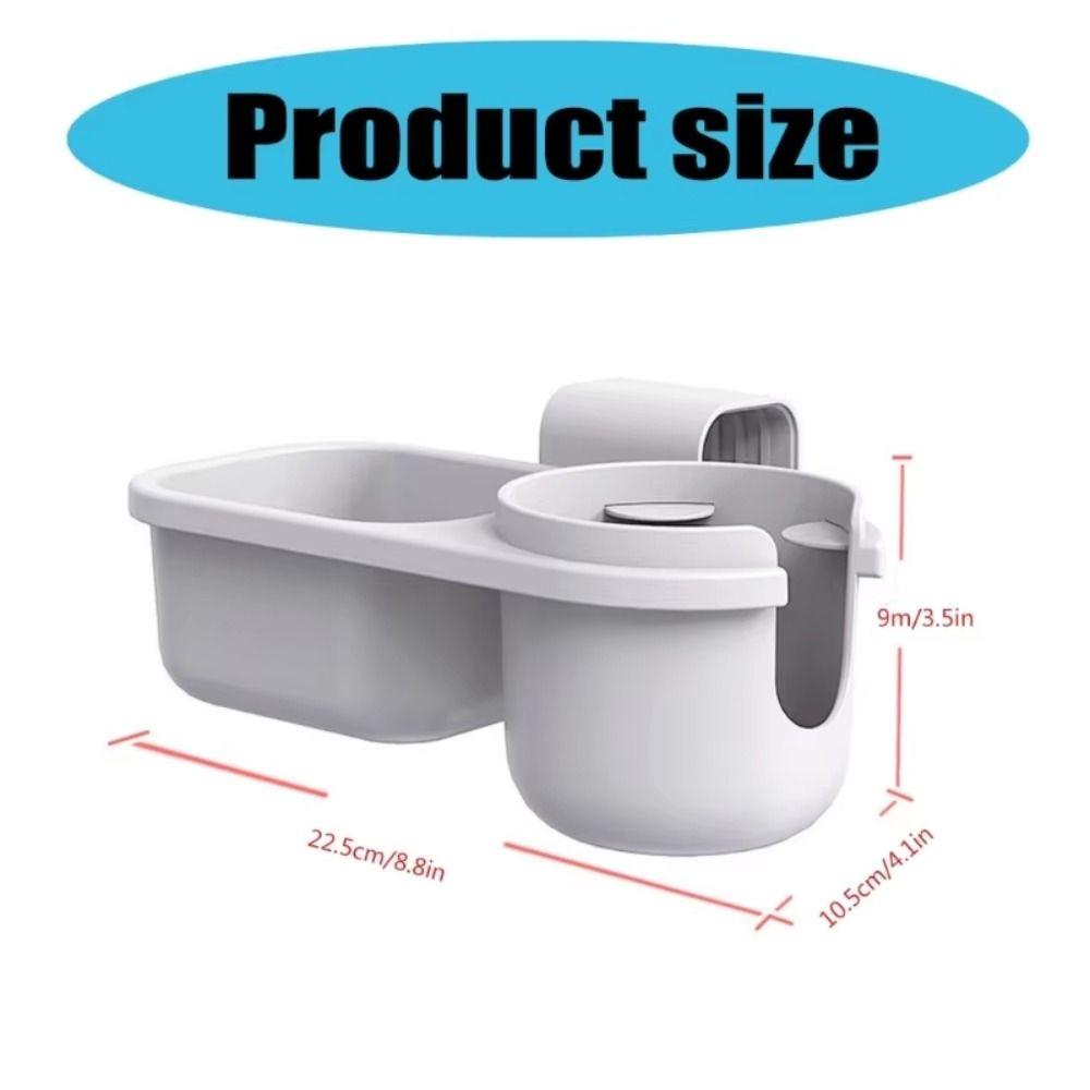 Water Cup Multifunctional Cup Holder Coffee Holder Bottle Holder Practical Snack Box Baby Stroller