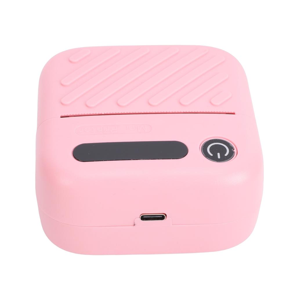 Thermal Sticker Printer 200DPI APP Control Portable Inkless Bluetooth Sticker Maker for Study Notes Labels