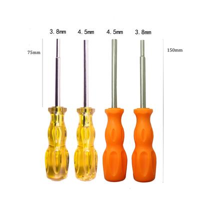 3.8/4.5mm Security Hexagon Screwdriver Bit Open Repair Tool For NGC SFC N64 NES SNES SEGA MD Gameboy GameCube