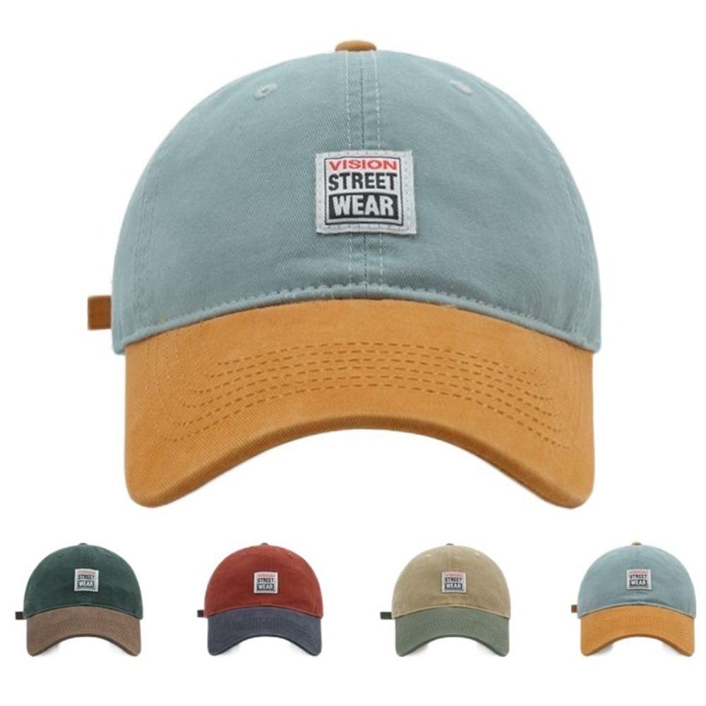 Adjustable Baseball Hat Soft Top Vintage Trucker Cap New Peaked Cap  Casual Wear