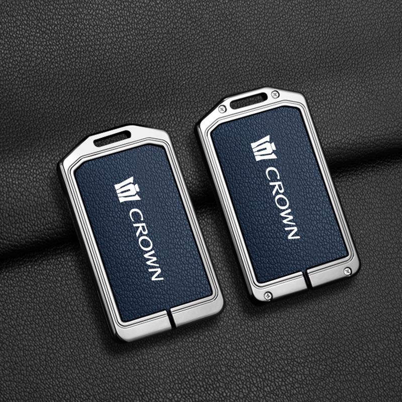 Crown Key Cover: Sleek Metal Card Holder for 12th-14th Gen, Unisex Fashion