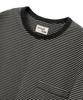 Leopeusaideu Pin Stripe Long Sleeve Charcoal