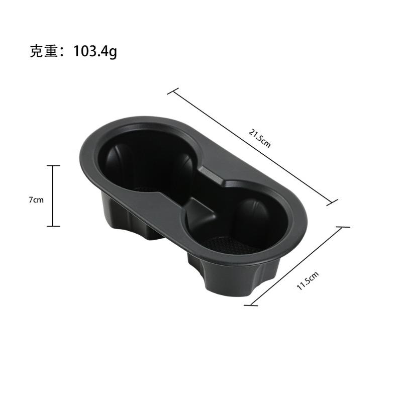 Tesla Center Console Cup Holder Stabilizer and Splash Guard - Practical Car Accessories for Home Use, Prevents Spills and Slips