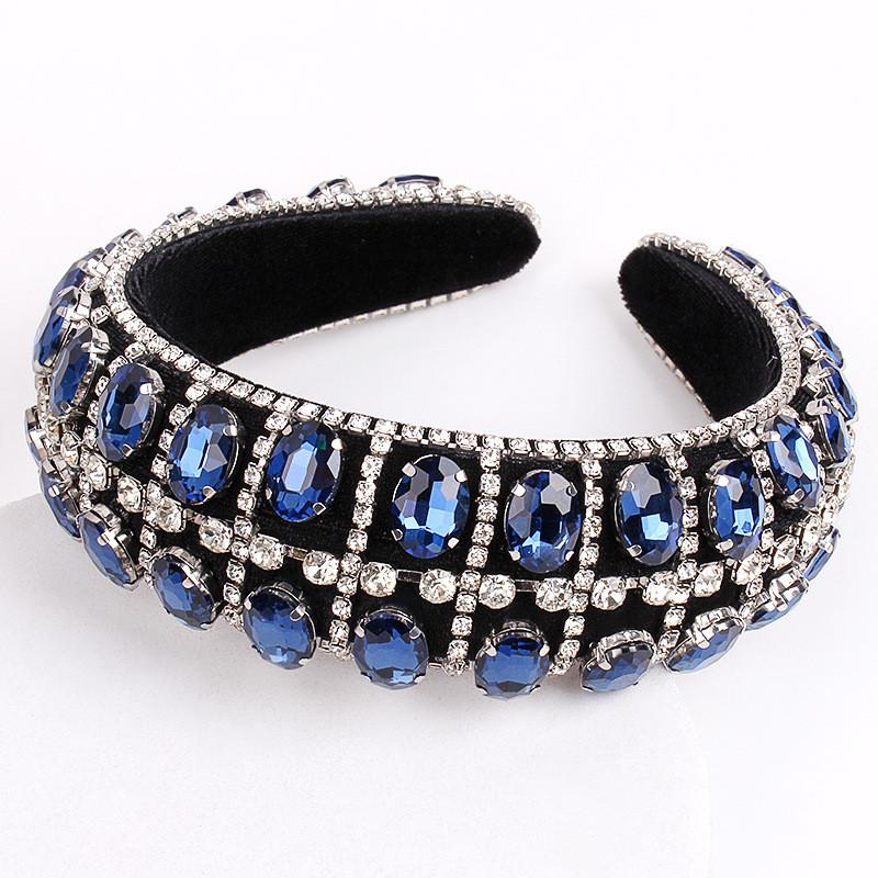 Fashion Ol Headband With Artificial Crystal And Baroque Design For Women