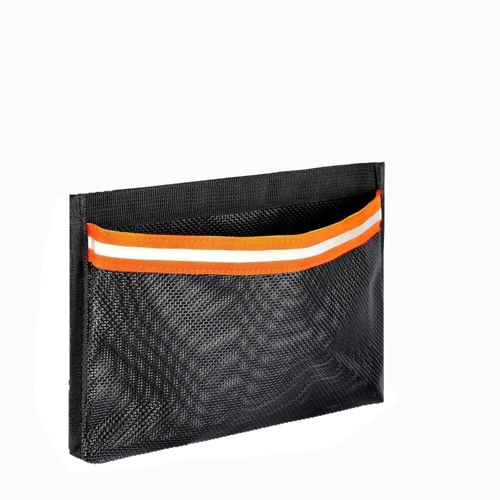 Portable Boat Storage Mesh Bag Removable Deck Storage Pouch Marine Organizers Tackle Tool Gear