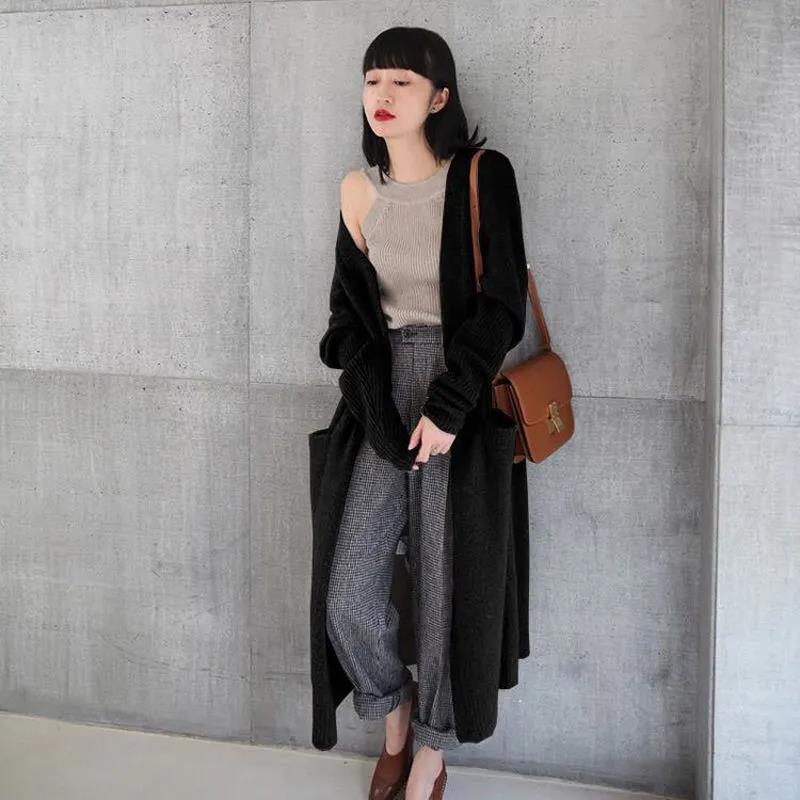 floor length sweater coat