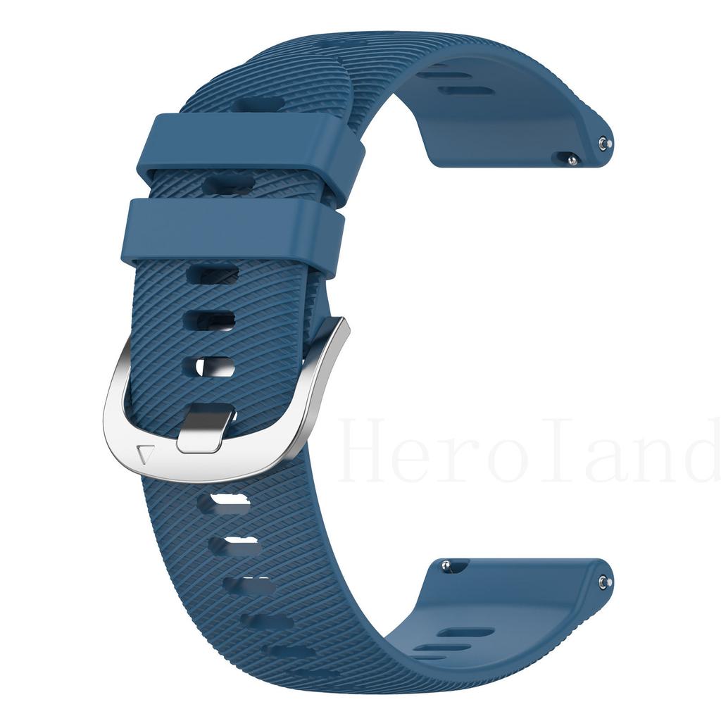 Silicone 18mm 22mm Watchband For Garmin Forerunner 255S Vivoactive 4S 3S Strap Wristband For Garmin Forerunner 255 Venu 2 Band