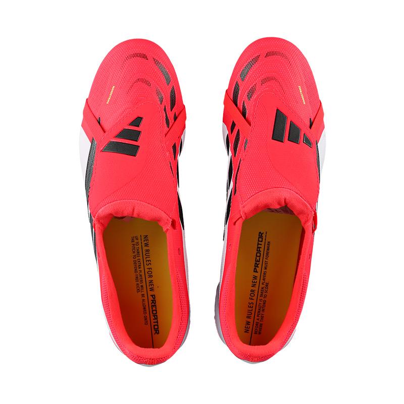 adidas  Predator League AG Lucid Red Core Black Cloud White Women Cleats JR7902