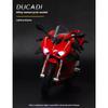1/12 Ducati Panigale V4S Model Alloy Motorcycle Diecast Computer Desktop Ornaments Trendy Display Gift for Friend Kids Toys