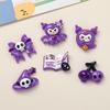 10 Pcs New Cartoon Halloween Book Bat Animal Series Resin Scrapbook Diy Jewelry Party Children Gift Hairpin Accessories A8