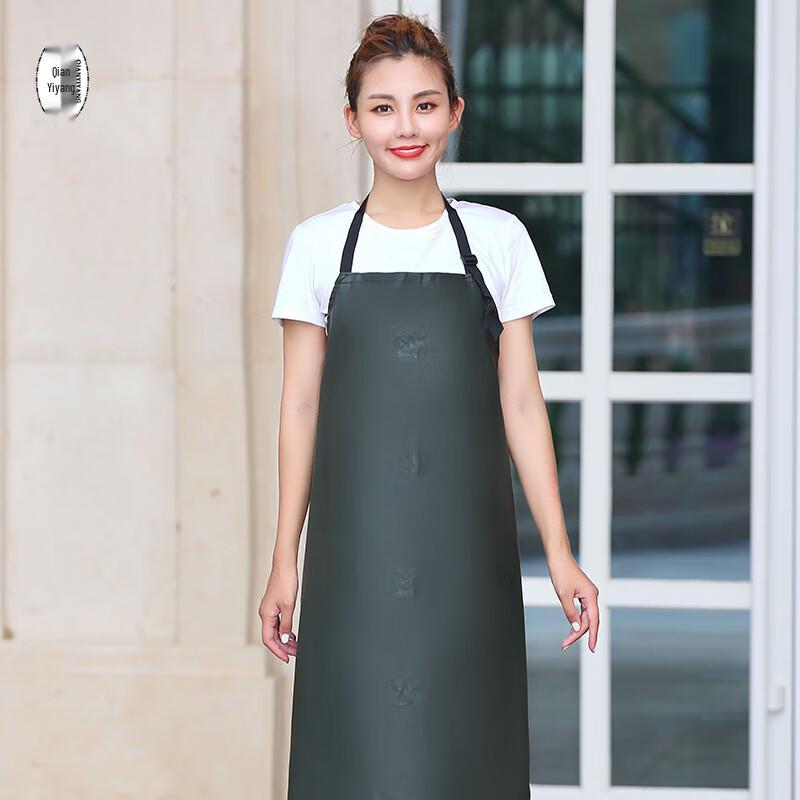 Qianyiyang Industrial Waterproof Bib Apron One Size