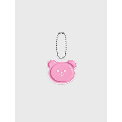 Theninemall Gummy Face Button Acrylic Keyring