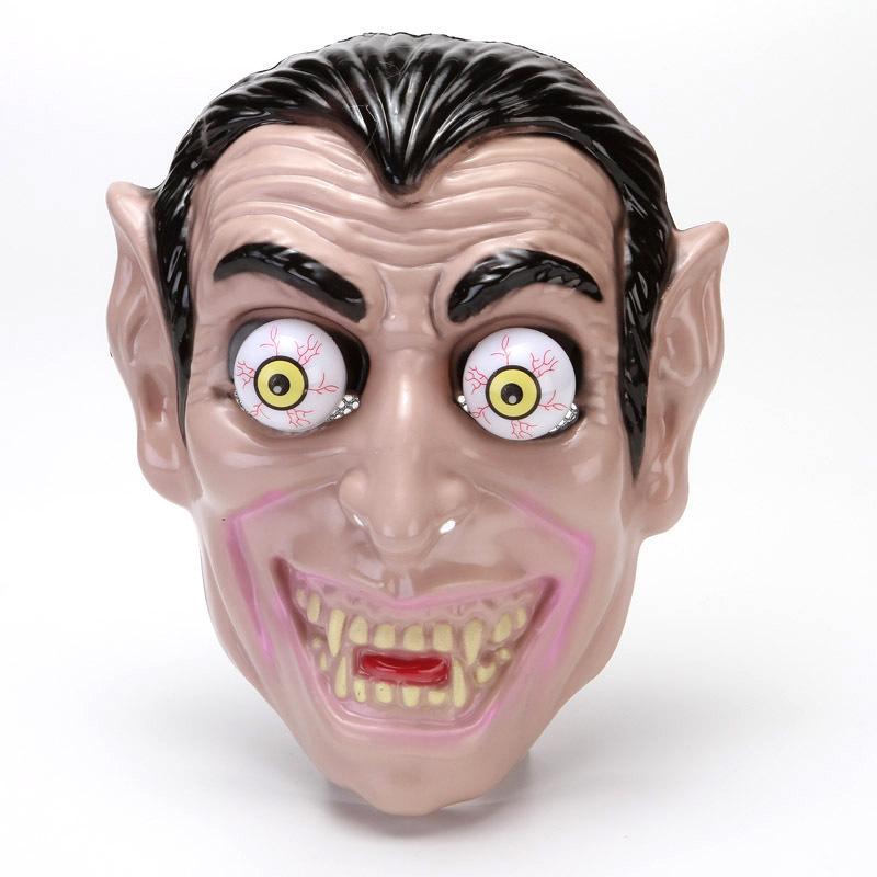 Halloween Thriller Skull Vampire Clown Mask: Scary Costume Prop