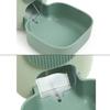 Automatic Waterer Food Feeder Water Dispenser Gravity Feed Feeder for Cage
