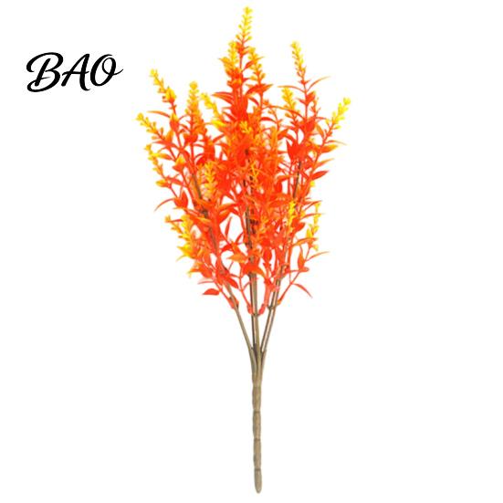 Long Lasting Fake Plants Fall Artificial Flower with Eucalyptus Leaf, Lifelike Faux Plants, Realistic UV Resistant for Autumn Thanksgiving Harvest