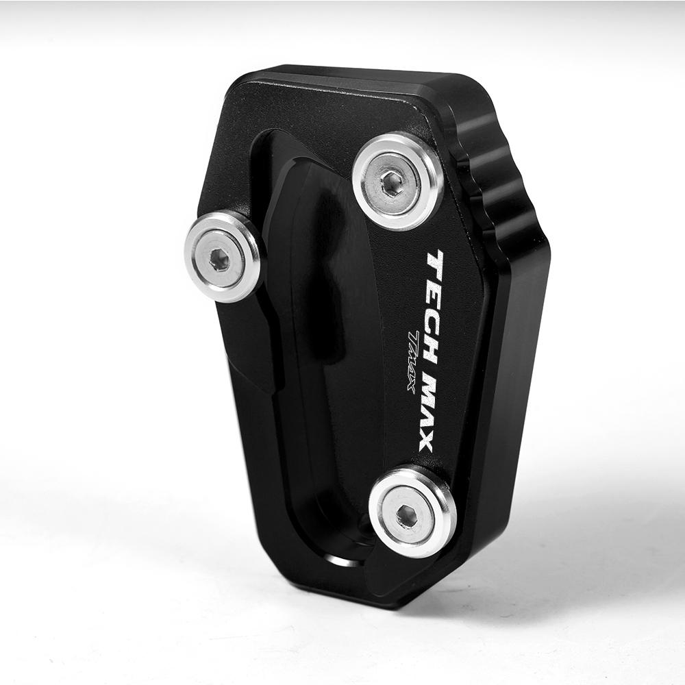 

Аксессуары для мотоциклов, алюминиевая подставка для мотоцикла, боковая подставка, увеличенное расширение для YAMAHA Tmax 560 Tech чёрный