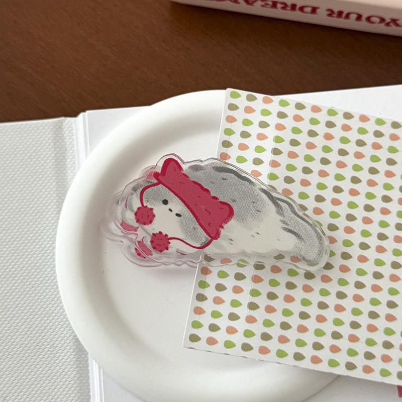 

5 шт./набор Мини Милый Котенок Скрепка для Бумаги для Детей Каваи Мультяшный Аниме Кот Декор Клип для Фотокарточек Булавка Акриловый Сладкий Перекус Клип для Блокнота