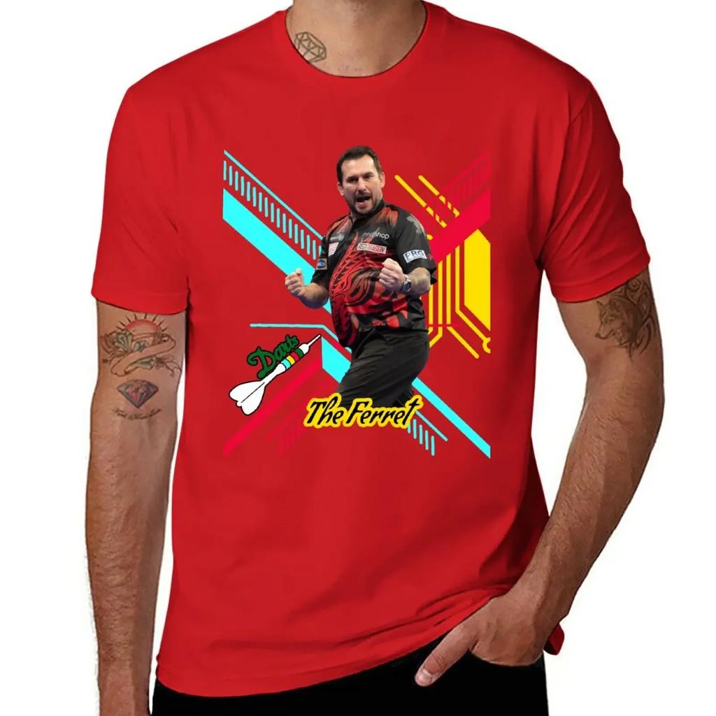 Jonny Clayton The Ferret T-Shirt Short sleeve tee sublime summer clothes men t shirt