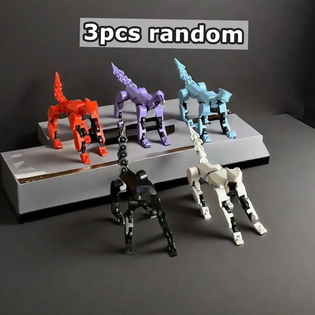 2/3/9PCS-Lucky Puppets 13 Doll,Multiple Styling Combinations Robot Model,Cheap Holiday Gift,Cool Robot Doll Desktop Decoration