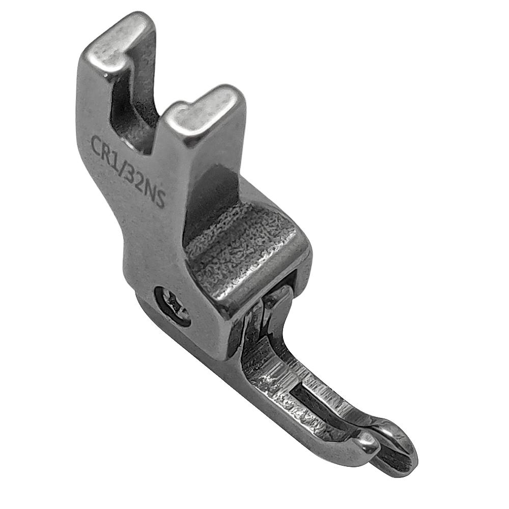 Linke/Rechte Kantenführung Nähfuß Strick- und Dünne Materialien Reißverschlussfuß Schmale Ausgleichsfüße Nähmaschinenzubehör