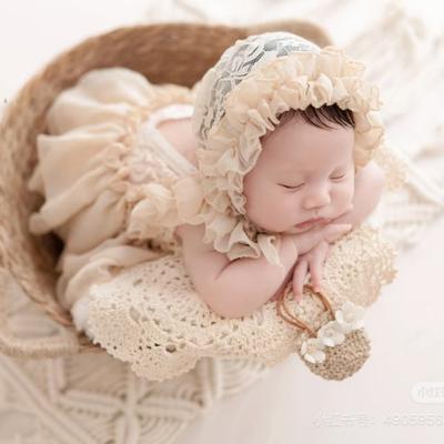1Set Newborn Fotografie Kleding Baby Foto Jurk Baby Modelleringskleding Prinsessenjurk Zuigeling en Peuter Modelleringsrok