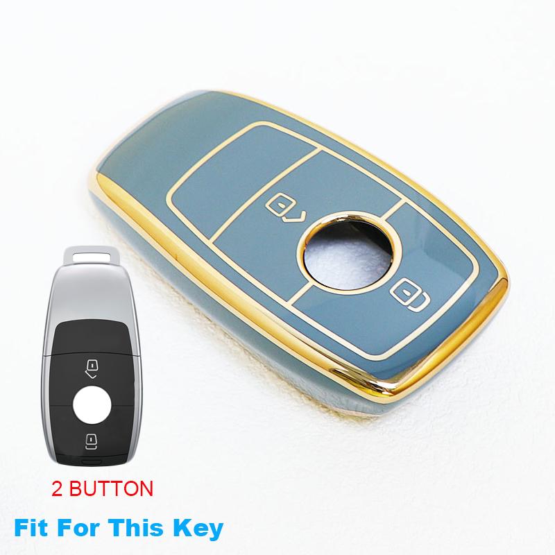Soft Tpu Auto Shell Fob Car Key Case Cover For Mercedes Benz W213 W222 W177 W205 X167 Amg A C E S G Class Glc Cle Cla Glb Gls