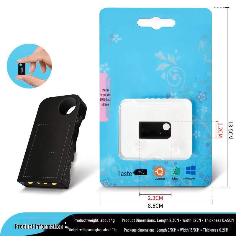 OLOEY Mini High-Speed USB Drive 32GB