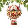 Christmas Decorations Indoor Hangable Festive Ornaments For Christmas Tree Pendants 2D Acrylic Santa Claus For Indoor Outdoor