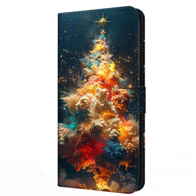 For Samsung A16 Magnetic Wallet Shell Relief Capa Leather Case Protector Book Flip Cover Galaxy A06 A56 A26 A36 A 16 06 56 36 26