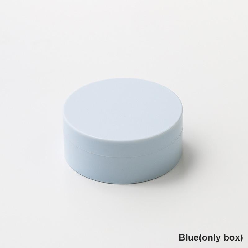 Loose Powder Jar with Puff Refillable Empty Box with Sifter Grid Lid Cosmetics Container Plastic Packaging Case, Makeup Tool, 5g