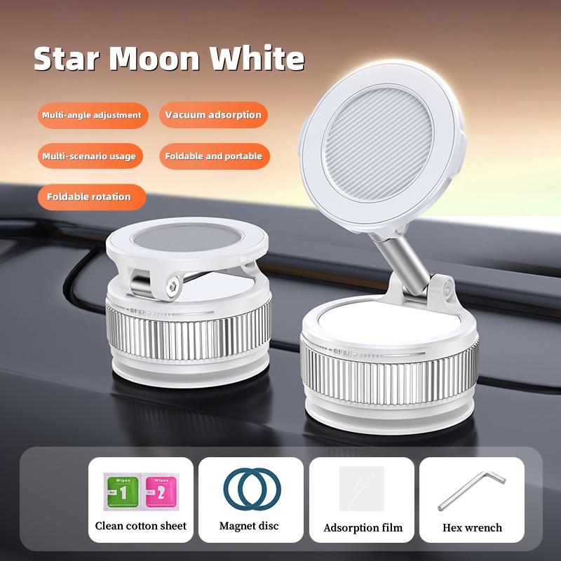 360° Rotating Vacuum Magnetic Car Mount Foldable Suction Cup Universal Cell Phone Holder Kitchen Mirror Gym Bathroom Shower
