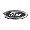 11.5X4.5cm Car Rear Trunk Logo Emblem Sticker for Ford Fiesta Ranger Mondeo Mustang Fusion Escape Kuga Edge Focus Ecosport F150 CVV1