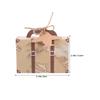60 Pcs Travel Gift Box Mini Package Boxes Sweets Storage Holder Themed Party Favor Suitcase Paper Kraft Treat