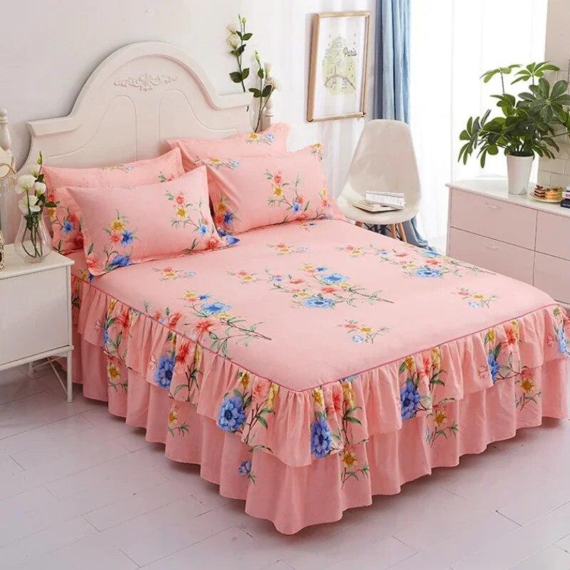 Юбка-кровать с цветочным принтом принцессы — фото 8