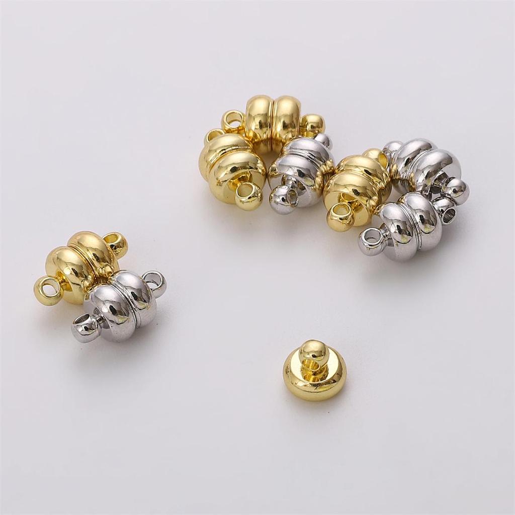 7*13mm Copper Magnetic Buckle Jewelry Making DIY Bracelet Necklace Accessories